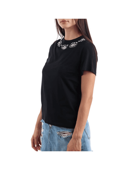 Liu Jo T-Shirt Donna Cotone Nero