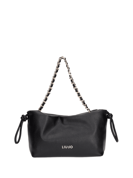 Liu Jo Borsa Tracolla Ecopelle Donna Nero