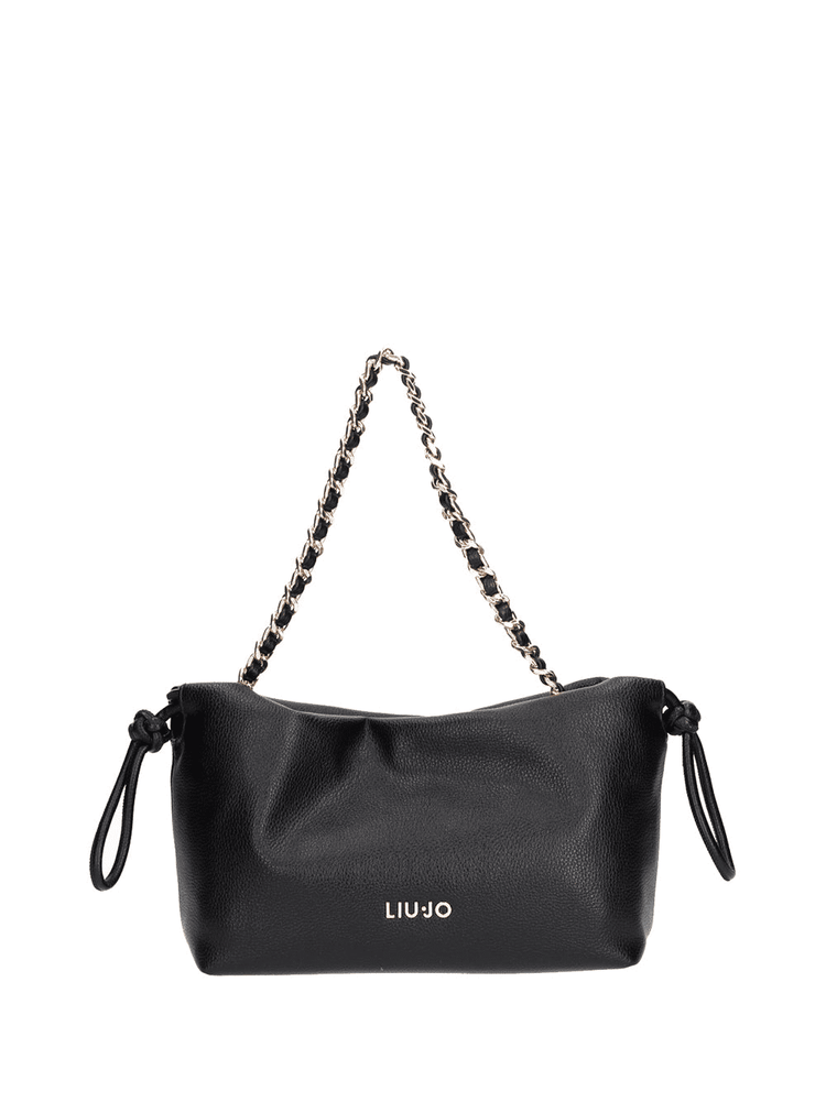 Liu Jo Borsa Tracolla Ecopelle Donna Nero