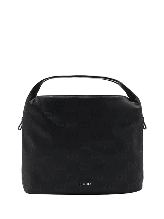 Liu Jo Borsa a Mano Elegante Pelle Donna Nero