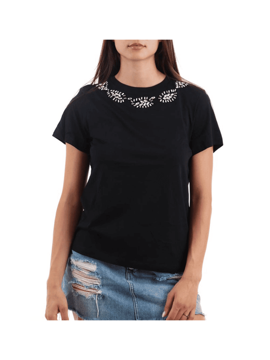 Liu Jo T-Shirt Donna Cotone Nero
