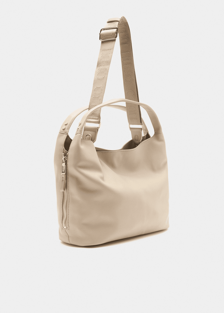 Liujo Borsa Hobo Media Effetto Bottalato Donna
