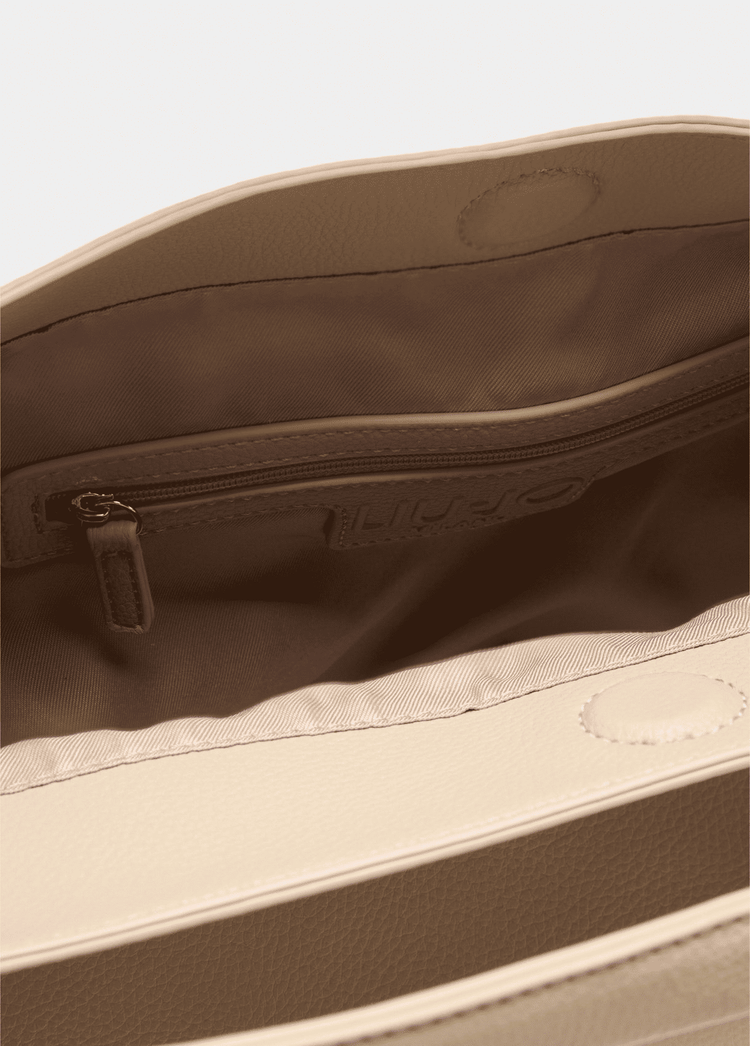 Liujo Borsa Hobo Media Effetto Bottalato Donna