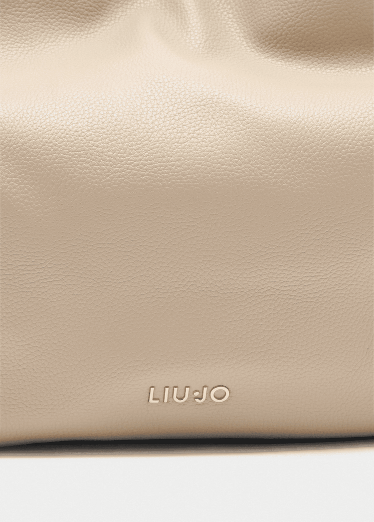 Liujo Borsa Hobo Media Effetto Bottalato Donna
