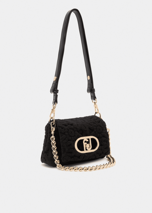 Liujo Borsa Ricamata Lana Piccola Donna