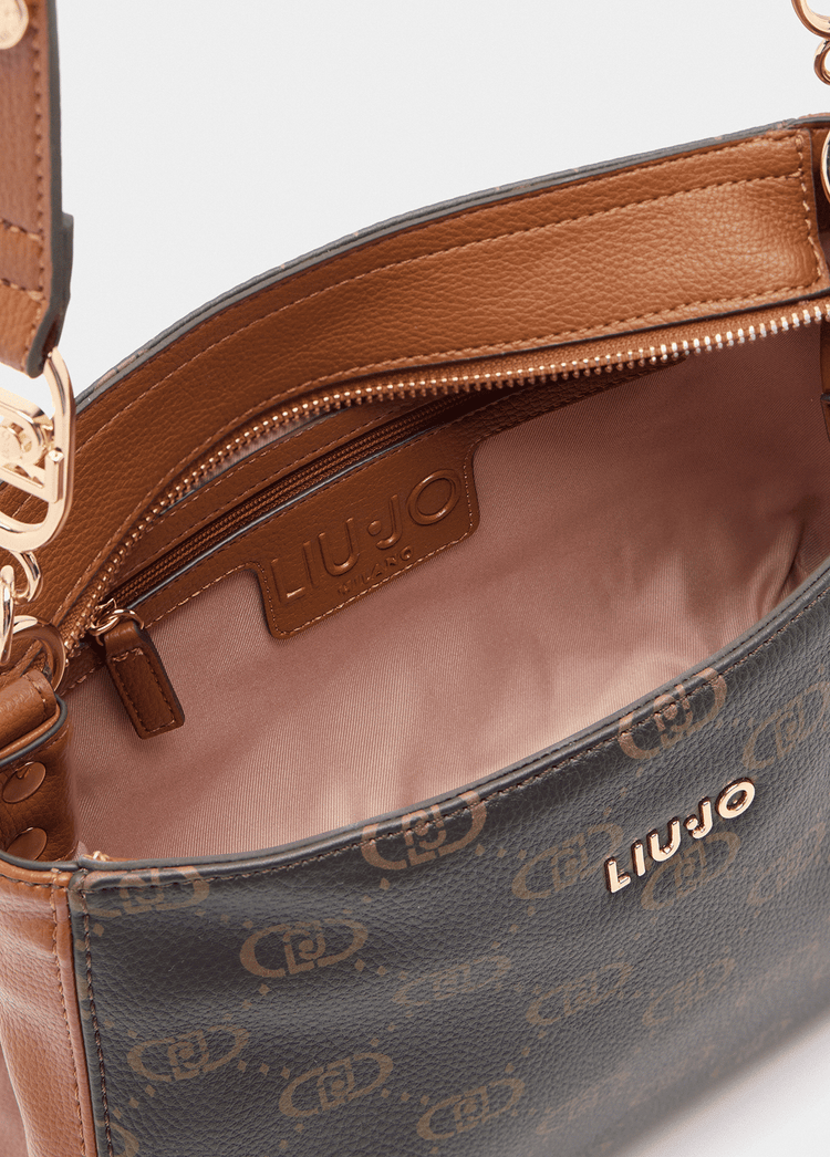 Liujo Borsa a Spalla Media Monogram Donna