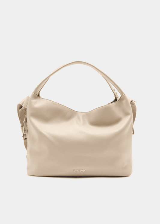 Liujo Borsa Hobo Media Effetto Bottalato Donna