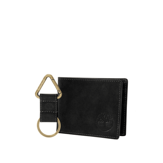 Set regalo con portafoglio e portachiavi