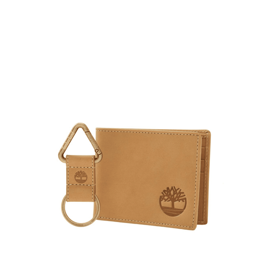 Set regalo con portafoglio e portachiavi