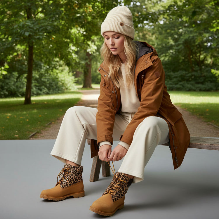 Stivali Donna 6-Inch con dettaglio animalier