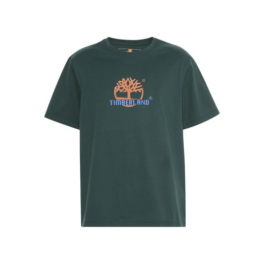 T-shirt Unisex con grafica Field Boot Verde scuro