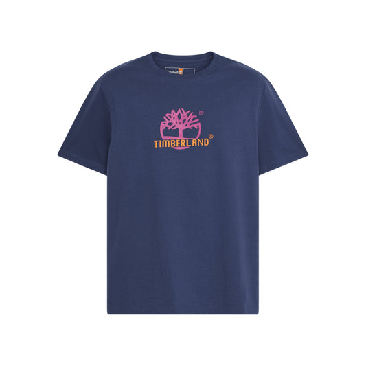 T-shirt Unisex con grafica Field Boot Blu