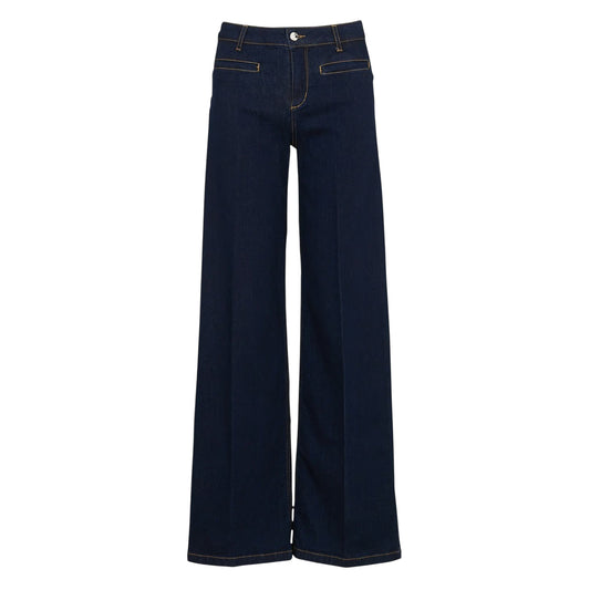 Jeans Donna con inserto elastico sul retro