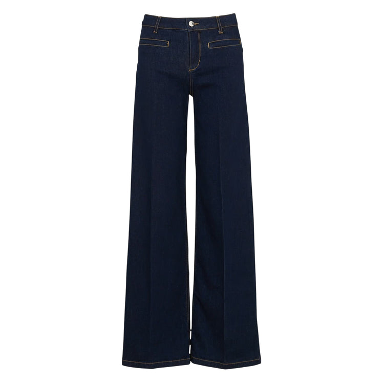 Jeans Donna con inserto elastico sul retro